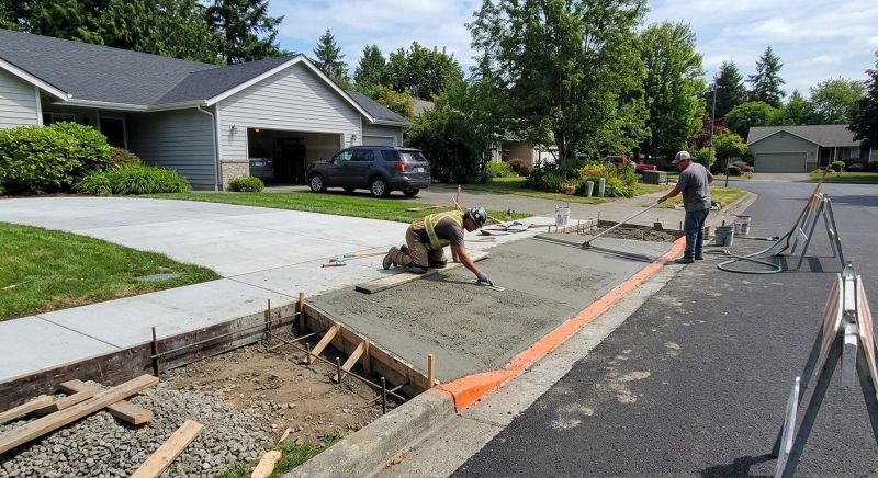 Driveway Walkway Construction Service